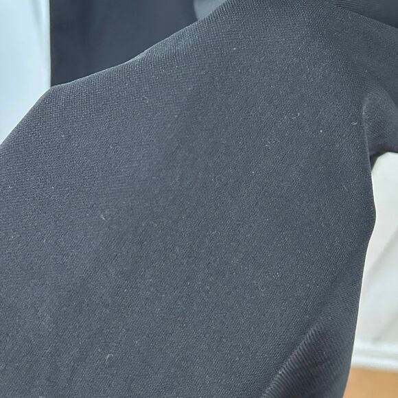 Diane Von Furstenberg Women Vintage Midi Skirt Black Designer Minimalist Large - Picture 3 of 6